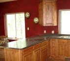 Glazed Alder Cabinets